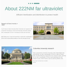 Load image into Gallery viewer, QNICEUVC 3W 222nm Far UVC Excimer Lamp USB Charging Safe and Harmless Vehicle Household Sterilization Disinfection Equipmen