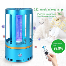 Load image into Gallery viewer, Medical grade 99.99% of kill Viruses Bacteria 222nm Far UVC Excimer Lamp Desk Light Air Sterilizer Germicidal Safe and harmless