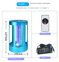 Load image into Gallery viewer, Medical grade 99.99% of kill Viruses Bacteria 222nm Far UVC Excimer Lamp Desk Light Air Sterilizer Germicidal Safe and harmless
