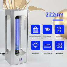 Load image into Gallery viewer, QNICEUVC 35W far UVC 222nm excimer desk lamp antivirus ultraviolet sterilization LED portable man-machine coexistence
