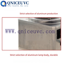 Load image into Gallery viewer, QNICEUVC 222NM Far UVC Excimer Lamp Sterilization Light LED Hospital Restaurant School Sterilization Lamp