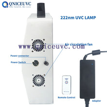 Load image into Gallery viewer, QNICEUVC New Product 120W 222mm UVC Sterilizer Lamp double 60W 222nm uvc tube disinfection UV Lamp fast virus killing device