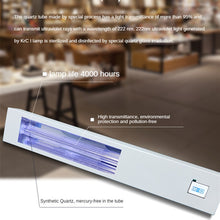 Load image into Gallery viewer, Anti-virus 150W 222nm far UVC Excimer Lamp Disinfection with Filter Smart Safe and Harmless Necessary for Epidemic Prevention