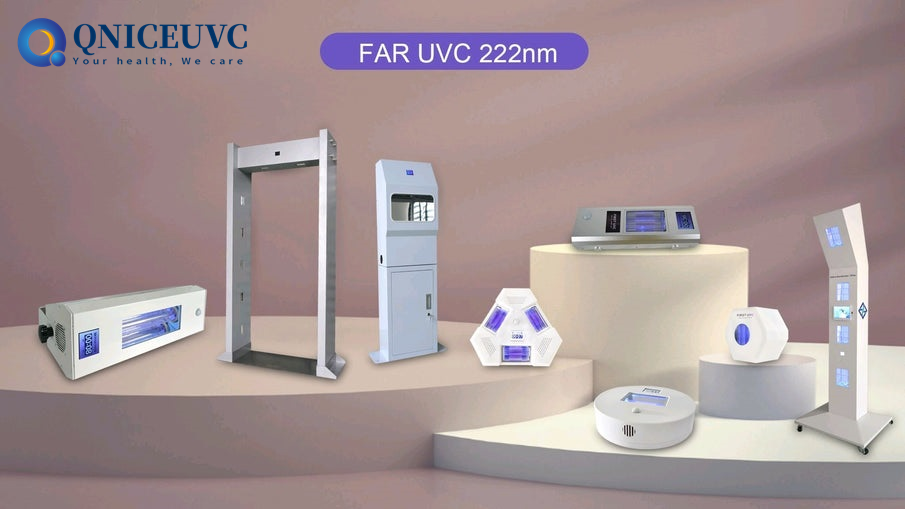 ANNOUNCING THE LAUNCH OF OUR NEW WEBSITE QNICEUVC 222NM Far UVC Lamp