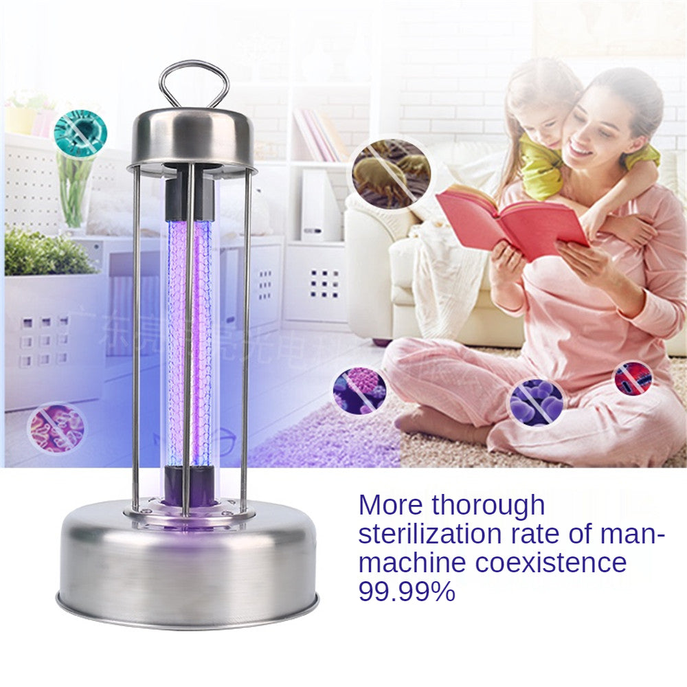 QNICEUVC 222nm far UVC excimer lamp table lamp safe disinfection and sterilization tube ultraviolet LED lamp vaccine 60W